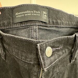 Athletic skinny men’s jeans from Abercrombie